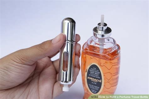 how to refill a traveling perfume